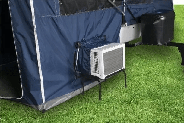 How to run AC in a tent