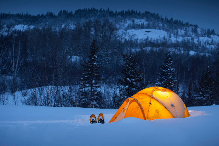 How do you insulate a 3 season tent