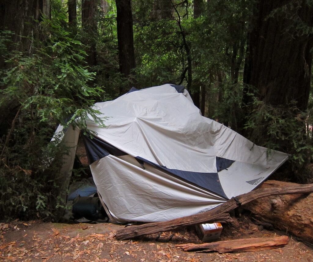 Use tarps for better insulation of your tent